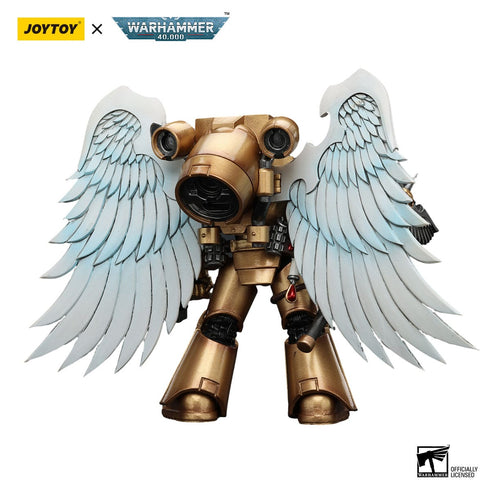 JOYTOY Warhammer The Horus Heresy Blood Angels Sanguinary Guard with Encarmine Axe 1/18 Action Figure